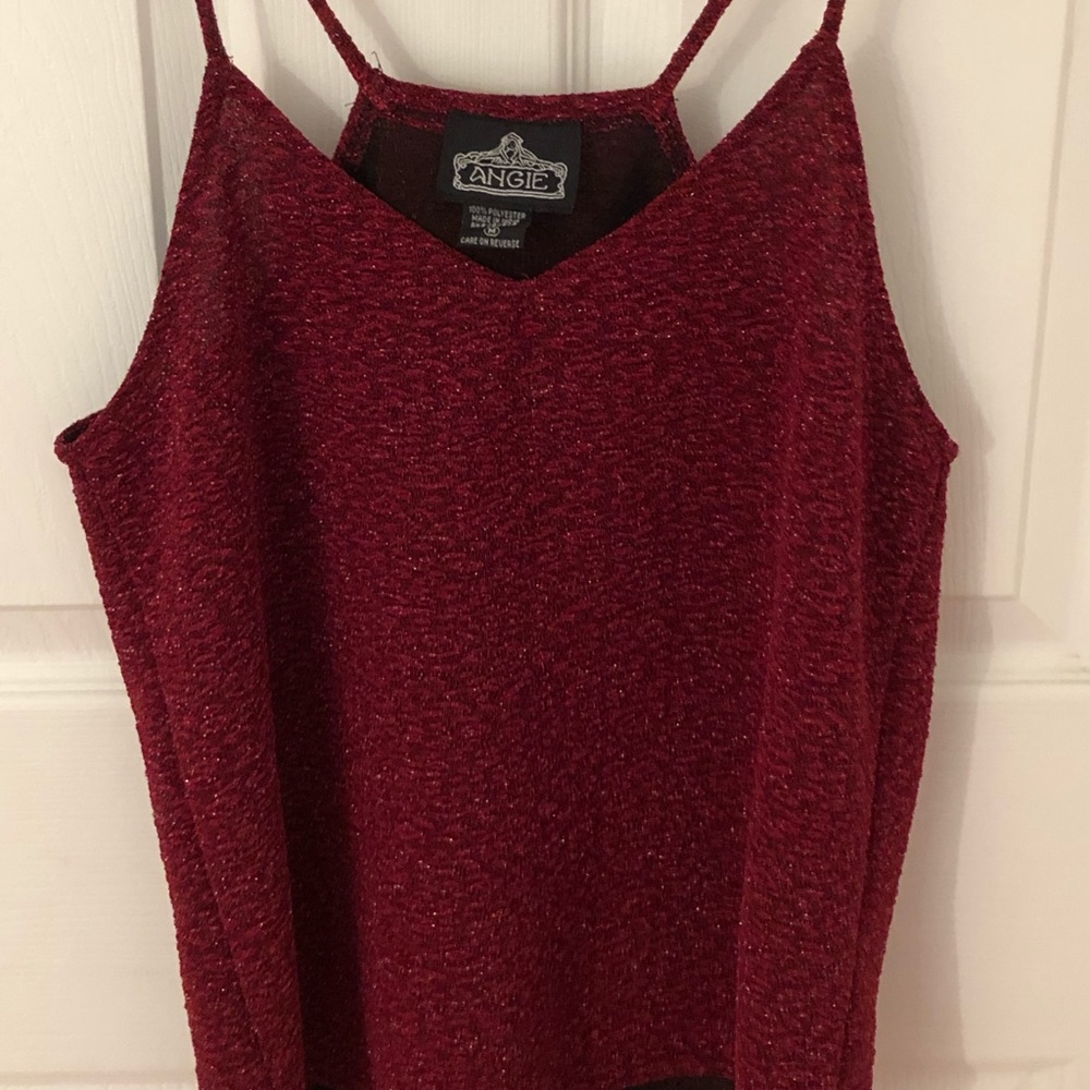 Women’s beautiful sparkling top